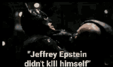 Bane Jeffrey Epstein GIF - Bane Jeffrey Epstein Didnt Kill Himself GIFs
