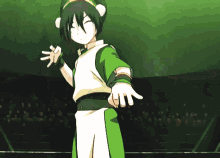 toph beifong toph anime earth attack