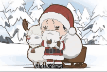 Charmy Black Clover GIF - Charmy Black Clover Santa GIFs