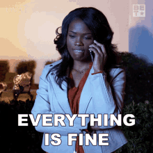 Everything Is Fine Sharon Welles GIF - Everything Is Fine Sharon Welles The Oval GIFs