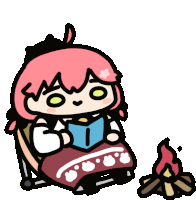 Miko Reading Sticker - Miko Reading Relax Stickers