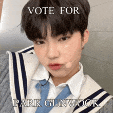 Park Gunwook Vote For Gunwook GIF - Park Gunwook Vote For Gunwook Gunwook GIFs