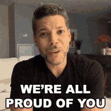 Were All Proud Of You Cameo GIF - Were All Proud Of You Cameo You Did A Good Job GIFs