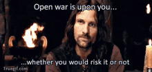 War Aragorn GIF - War Aragorn Lord GIFs