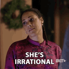 Shes Irrational Shes Crazy GIF - Shes Irrational Shes Crazy She Wont Listen GIFs