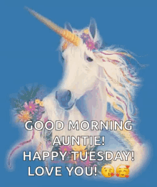 Unicorn Good Morning GIF - Unicorn Good Morning Happy Tuesday GIFs