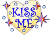 kiss kiss me love heart