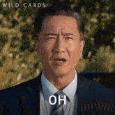 Oh My God Chief Li GIF - Oh My God Chief Li Wild Cards GIFs