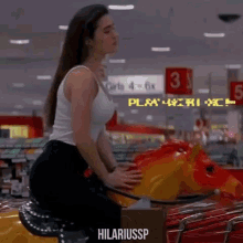 Play Play With Me GIF - Play Play With Me Horse Back Riding GIFs