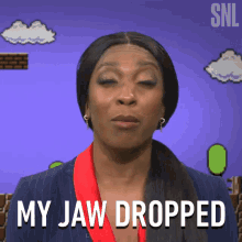 My Jaw Dropped Saturday Night Live GIF