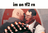 tf2 team fortress 2 gay kiss kissing