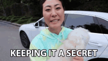 Keeping It A Secret Elizabeth Chang GIF - Keeping It A Secret Elizabeth Chang Lizzy Capri GIFs