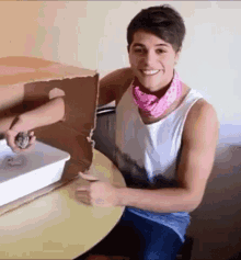 Gonza Gravano Smiling GIF - Gonza Gravano Smiling Mouse GIFs