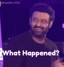 What Happened Prabhas GIF - What Happened Prabhas Radhe Shyam GIFs