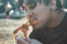 Eating Chicken GIF - Eating Chicken Jerome GIFs