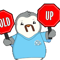 What Stop Sticker - What Stop Penguin Stickers