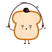 hyper happy exercise hearty hearty bread