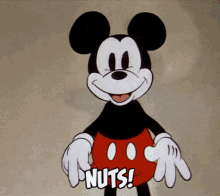 Mickey Mouse Nuts GIF - Mickey Mouse Nuts Insane GIFs