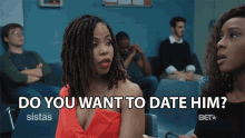 Do You Want To Date Him Kj Smith GIF - Do You Want To Date Him Kj Smith Andi Barnes GIFs