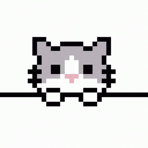 Pixel Art – Kitty Sans – An Undertale Lover
