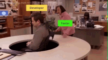 Developer Tester GIF - Developer Tester Relationship GIFs