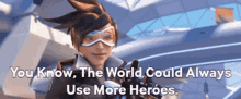 Overwatch Tracer GIF - Overwatch Tracer You Know The World Could Always Use GIFs