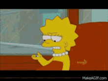 Lisa Simpsons Pills GIF - Lisa Simpsons Pills Drugs GIFs