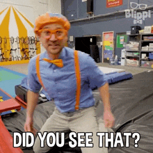 Did You See That Blippi GIF - Did You See That Blippi Blippi Wonders Educational Cartoons For Kids GIFs