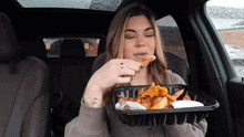 Steph Pappas Cheese Fries GIF - Steph Pappas Cheese Fries Loaded Cheese Fries GIFs