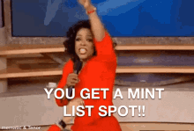 Ml Mint List GIF - Ml Mint List Oprah GIFs