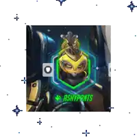 a picture of a robot with the name ashypants