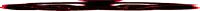 a blurred image of a person 's face with red and black pixels