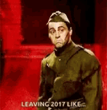 Leaving2017 Im Out GIF - Leaving2017 Im Out Joey GIFs