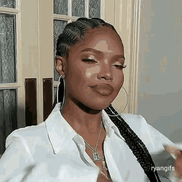 Ryan Destiny Ryan Destiny Smile GIF - Ryan Destiny Ryan Destiny Smile Ryan Destiny Smiling GIFs
