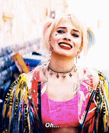 Oh Margot Robbie GIF - Oh Margot Robbie Harley Quinn GIFs