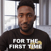 For The First Time Marques Brownlee GIF - For The First Time Marques Brownlee Its A First For Me GIFs