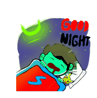 Sped Hader Good Night Sticker