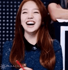 백아연, K팝스타 시즌 4에서 GIF - Baek Ayeon Laugh K Pop Star GIFs