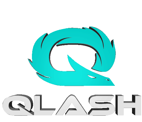 Qlash Logo Sticker - Qlash Logo Animation Stickers