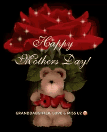 mothers day happy mothers day love teddy bear