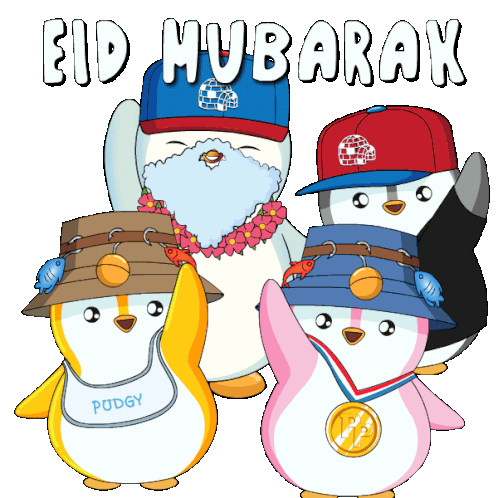 Eid Mubarak Blessed Sticker - Eid Mubarak Mubarak Eid Stickers