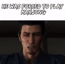 yakuza kiryu kiryu kazuma mahjong forced to play mahjong