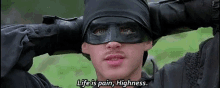 Life Is Pain Highness GIF