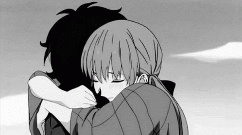 Sweet Anime Hug And Kisses GIFs | Tenor