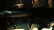 Drumming Thoughtcrimes GIF - Drumming Thoughtcrimes Panopticon Song GIFs