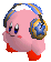 Kirby Jamming Sticker