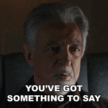 You Have Got Something To Say David Rossi GIF