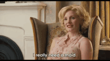 Asking For Help GIF - The Help Maid Minny GIFs