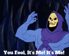 skeletor you fool its me its me it is me me