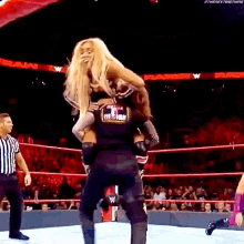 Lita Natalya GIF - Lita Natalya Hart Attack GIFs